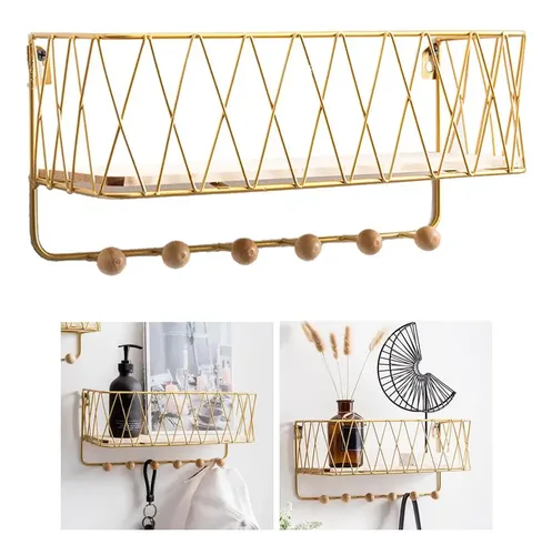 Jsjx Organizador Elegante Del Dorado Grande Dorado Grande