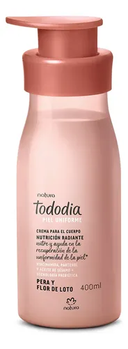 Crema Hidratante Natura Tododia 400 Ml Dosificador