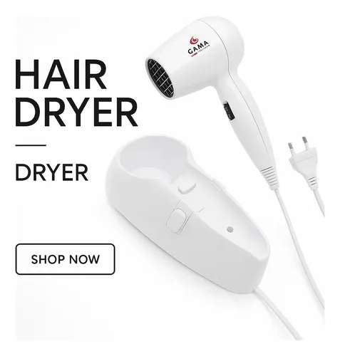 Secador Pelo Cabello Gama Hotelero Garantia Hotel Dryer New