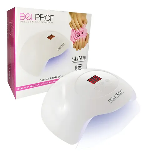 Cabina Semipermanente Uñas Profesional 36w Belprof Manicuria