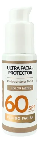 Protector Solar Facial Fps 60 Color Medium Pura Soap 30 Ml
