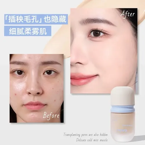 Base Liquida Matte Oil Control Larga Duración Holding Novo