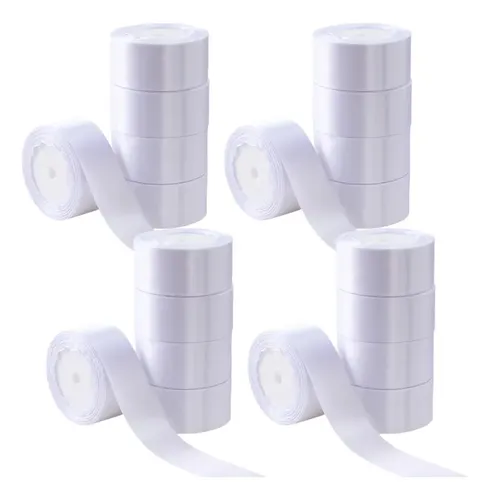 20 Rollos De Liston Decorativa De 4 Cm De Ancho, Largo 45 Ex