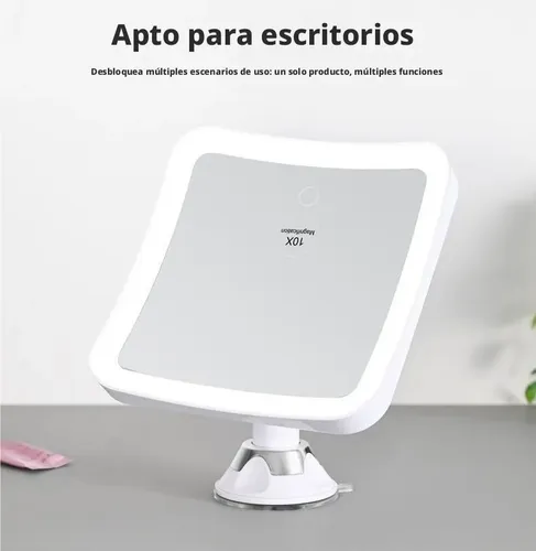 Espejo De Maquillaje Con Aumento De 10x – Espejo De Vanity