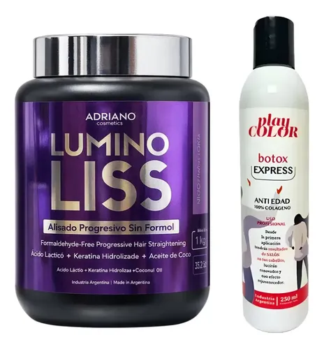 Alisado Progresivo Luminoliss + Botox Express Playcolor