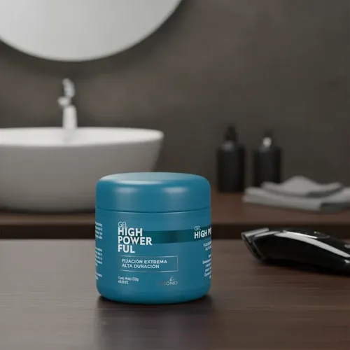 Gel Extra Fijacion Para Peinar Cabello Hi Power Ful X250gr