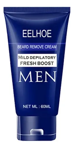 Crema Depilatoria Permanente Para Barba Y Bigote