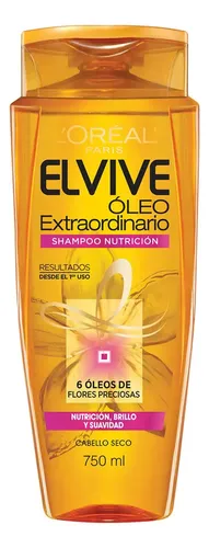 Shampoo Elvive Oleo Extraordinario Nutrición 750 Ml
