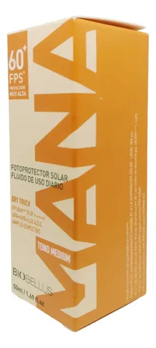 Biobellus Fotoprotector Solar Facial Diario Con Tono Fps 60