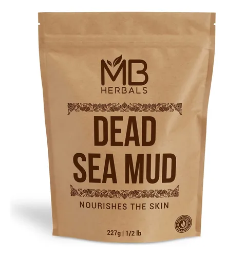 Exfoliante Facial Mb Herbals 227g Polvo De Barro Del Mar Mu