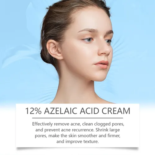 Crema Para El Acné Con Ácido Azelaico Ouhoe, Hidratante Y Eq
