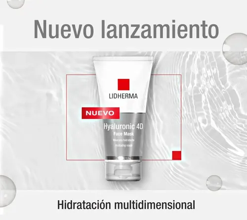Mascara Facial Ácido Hialurónico 4d Hidratante