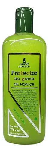 Tratamiento Acondicionador Aurill Protector Capilar 375ml X3