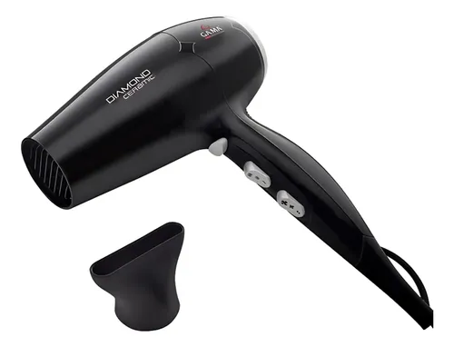 Secador De Pelo Ga.ma Italy Diamond Ceramic Negro