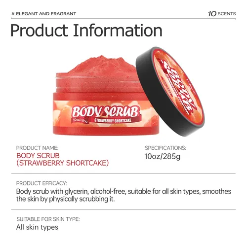 El Exfoliante De Fresa De Verano Se Utiliza En El Zcc