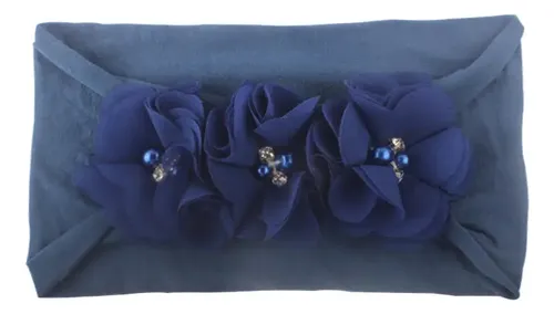 Diadema Wfblock Flowers Plaid Accesorios Para Niños