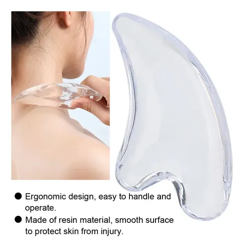 Plato De Raspado Facial Fino, Resina Natural, Para Masaje