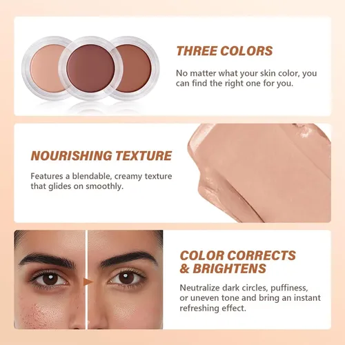 Corrector Iluminador Para Ojeras Baisen Diary Nude Cálido