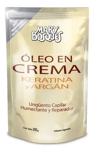 Mary Bosques Mascara Oleo Keratina Argan Reparacion 250g X 6