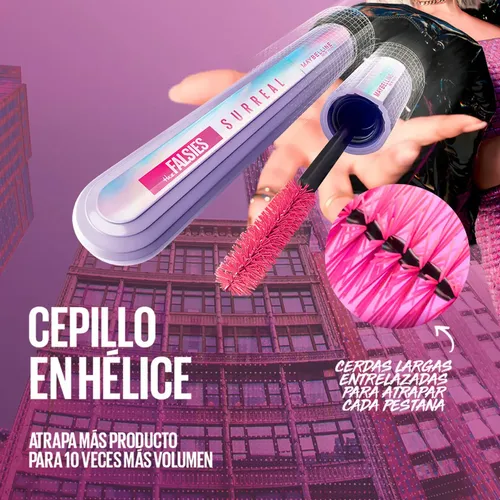 Maybelline Máscara De Pestañas The Falsies Surreal Extension Negro