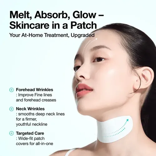 Anua Corea Pdrn Collagen Melting Patch For Neck (cuello) X4u Todo Tipo De Piel