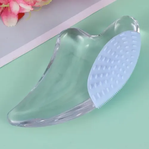 Set 3 Gua Sha Jade Natural Y Silicona Facial