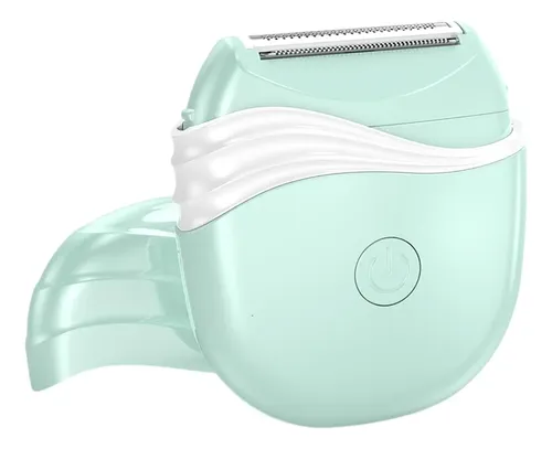 Afeitadora Eléctrica Elegante Para Mujeres: Solución Verde