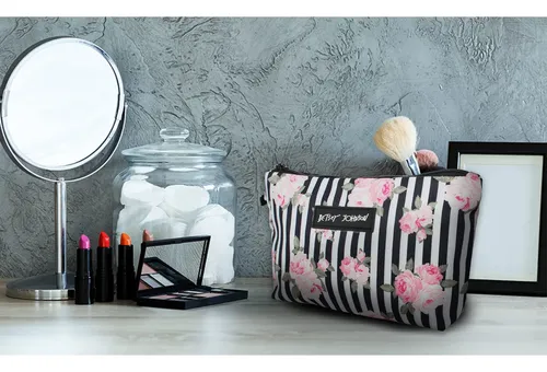 Neceser De Maquillaje Betsey Johnson Con Cremallera 21,6cm