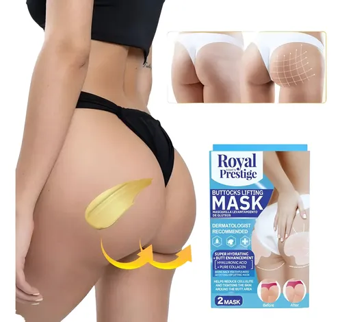 Parche X 2 Reafirma Moldea Gluteos Mascarilla Hidratante Fra