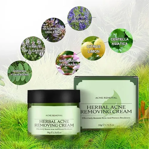 Crema Facial For Eliminar El Acné, Crema Hidratante