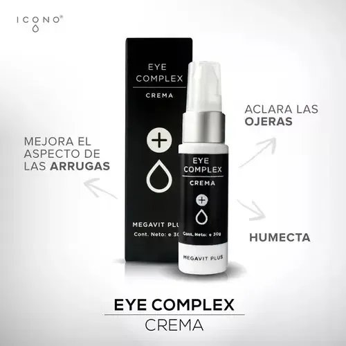 Eye Complex Ojeras 30g Y Crema Antiarrugas Megavit 50g Icono