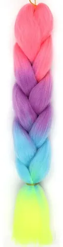 Extensión De Cabello Con Forma De Cola De Caballo Trenzada,
