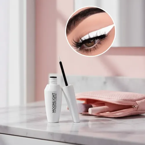 Delineador Líquido Blanco De Ojos Eyeliner Larga Duración
