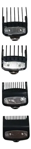 Alzas Peines Guias De Maquina X4 Barberia Peluqueria Metal