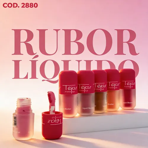 Rubor Liquido Blusher Tejar (pack X 3)