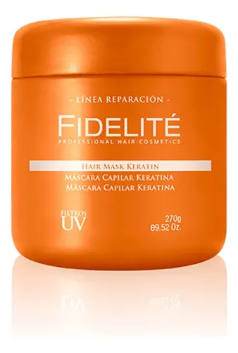 Máscara Keratina Fidelité Reparador Fortalecedor X 270g