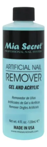 Mia Secret Artificial Nail Removedor Gel Y Acrílico X 120 Ml