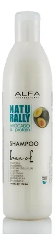 Shampoo Natu Rally Avocado Y Protein 350ml-alfa Professional