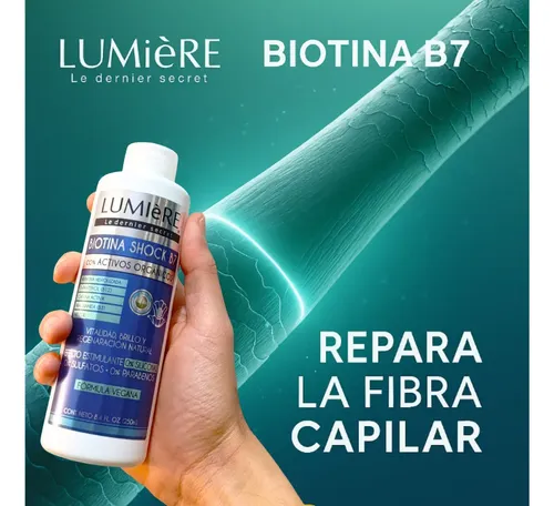 Biotina Capilar Con Keratina 250 + Cepillo Anti Frizz Regalo