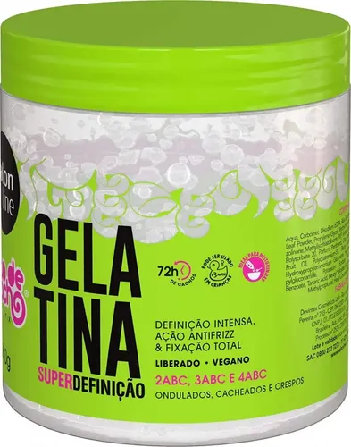 Salon Line Gelatina Gel Capilar Fijación Total X550g
