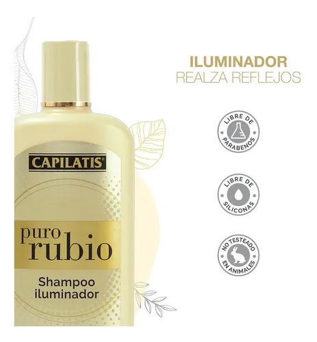 Capilatis Puro Rubio Shampoo + Acondicionador + Tratamiento