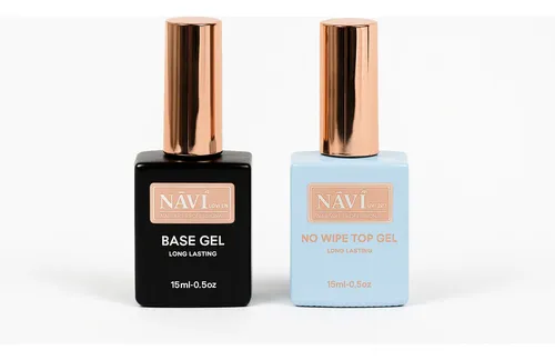 Base Y Top Coat Navi Esmalte Semipermanente Transparente15ml