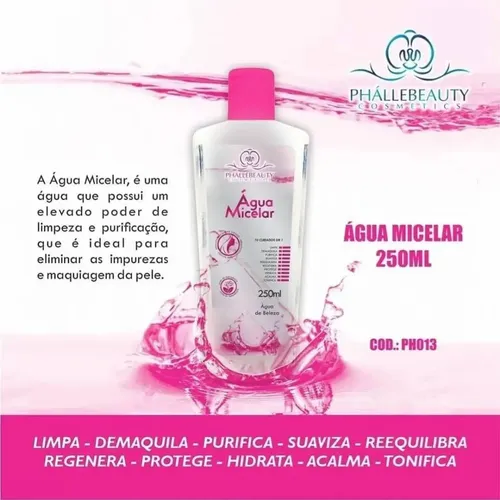 Agua Micelar 250 Ml Phallebeauty Ph013