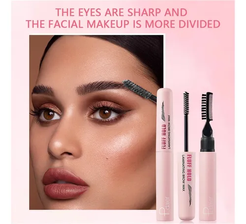 Gel Fijador Y Moldeador Incoloro For Cejas Con Cepillo Doble