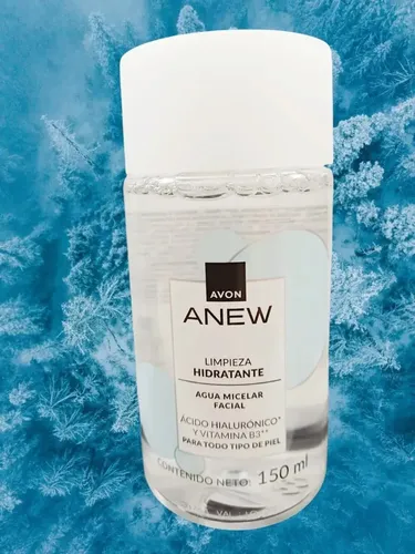 Avon Anew Agua Micelar Facial C/ac.hialuronico Y Vit B3