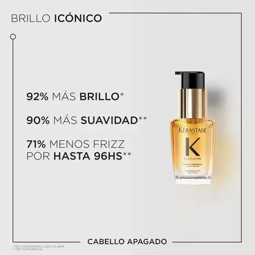 Kerastase Aceite Huile Elixir Ultime Iluminador 30ml Orig.
