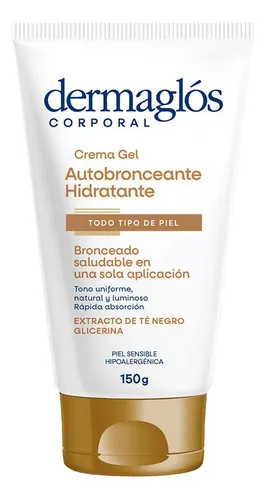 Dermaglós Corporal Autobronceante Crema Gel Hidratante