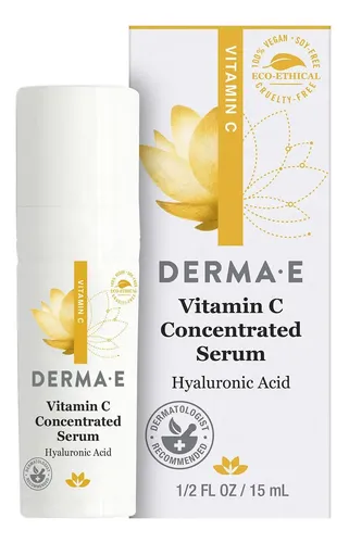 Sérum Para La Piel Derma E Concentrado De Vitamina C 15 Ml