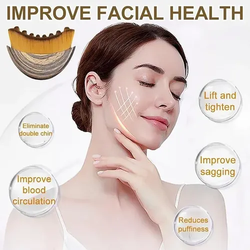 Cepillo Facial Linfático Para Masaje Y Drenaje