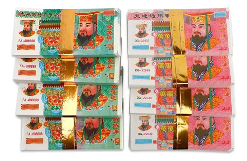 // 800 Pz Dinero Para Antepasados De Papel De Joss Bendición